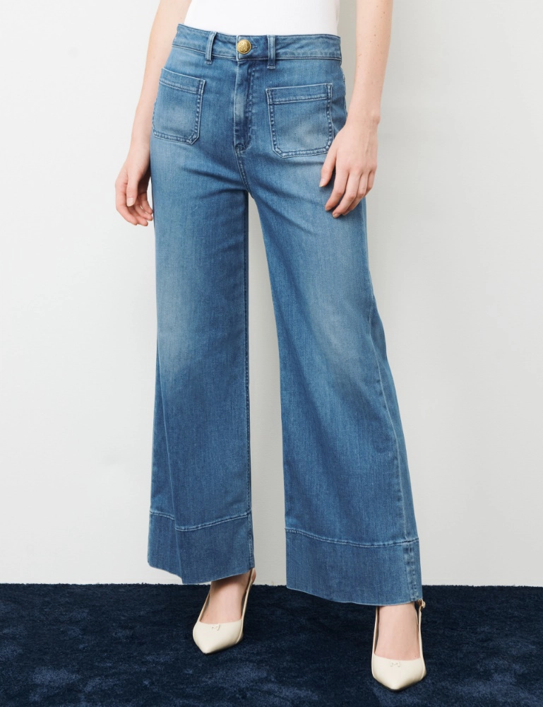 85% Codice Sconto Jeans wide leg